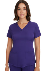 Monica V-Neck Top Grape