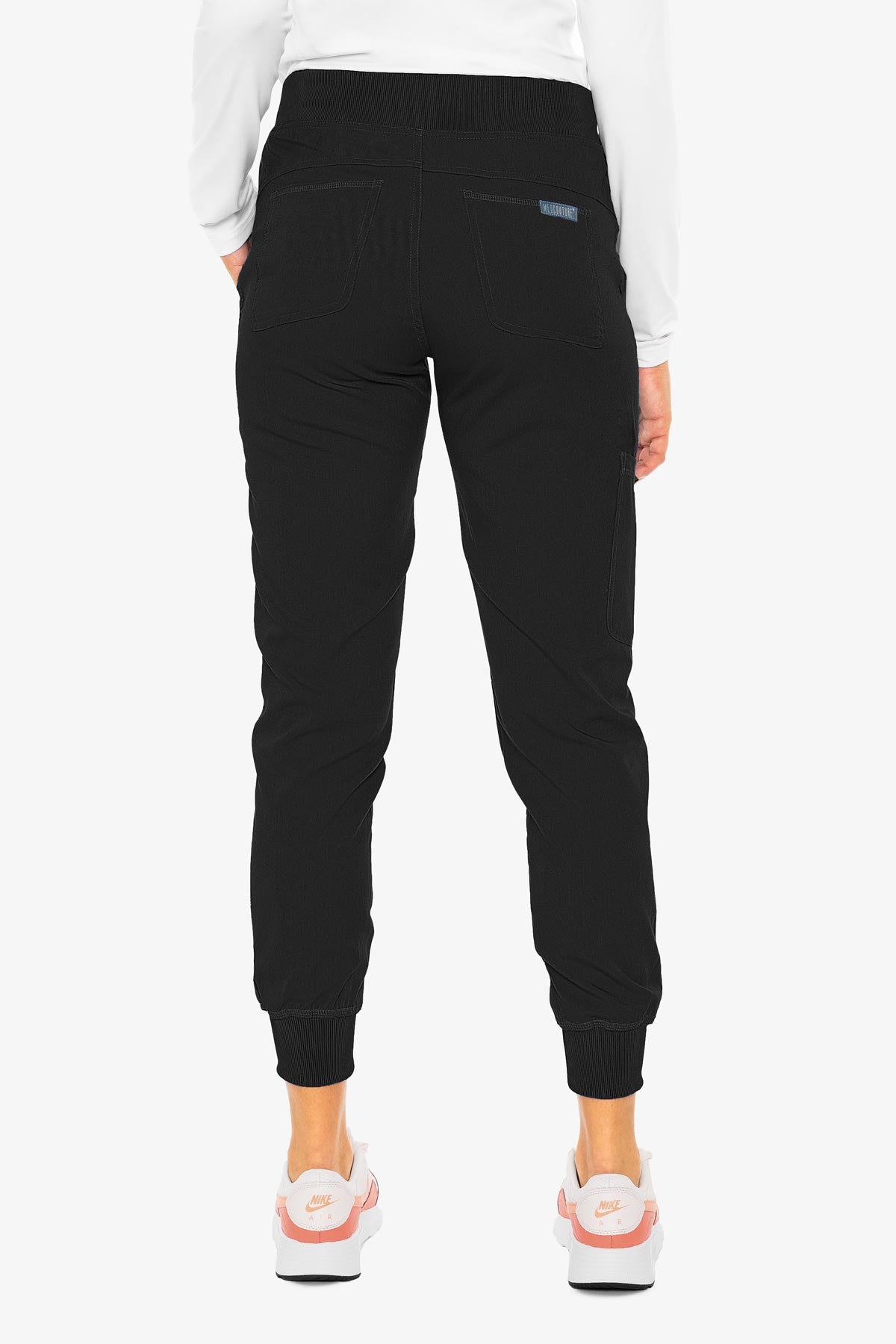 Women’s Yoga Jogger Scrub Pant Black