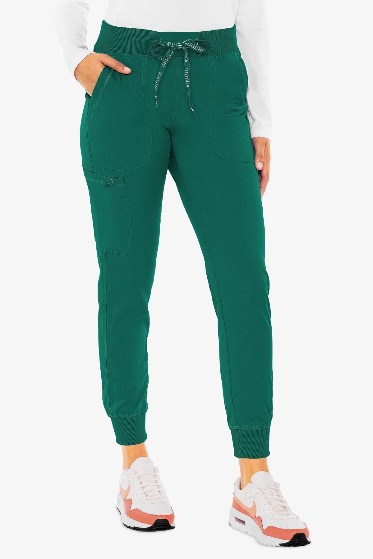 Women’s Yoga Jogger Scrub Pant Hunter Green