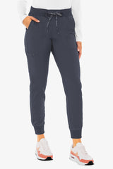 Women’s Yoga Jogger Scrub Pant Pewter