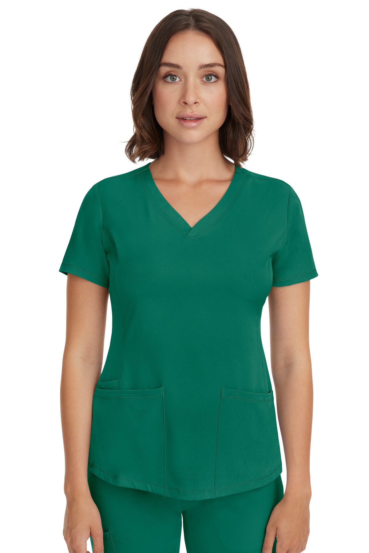 Monica V-Neck Top Hunter
