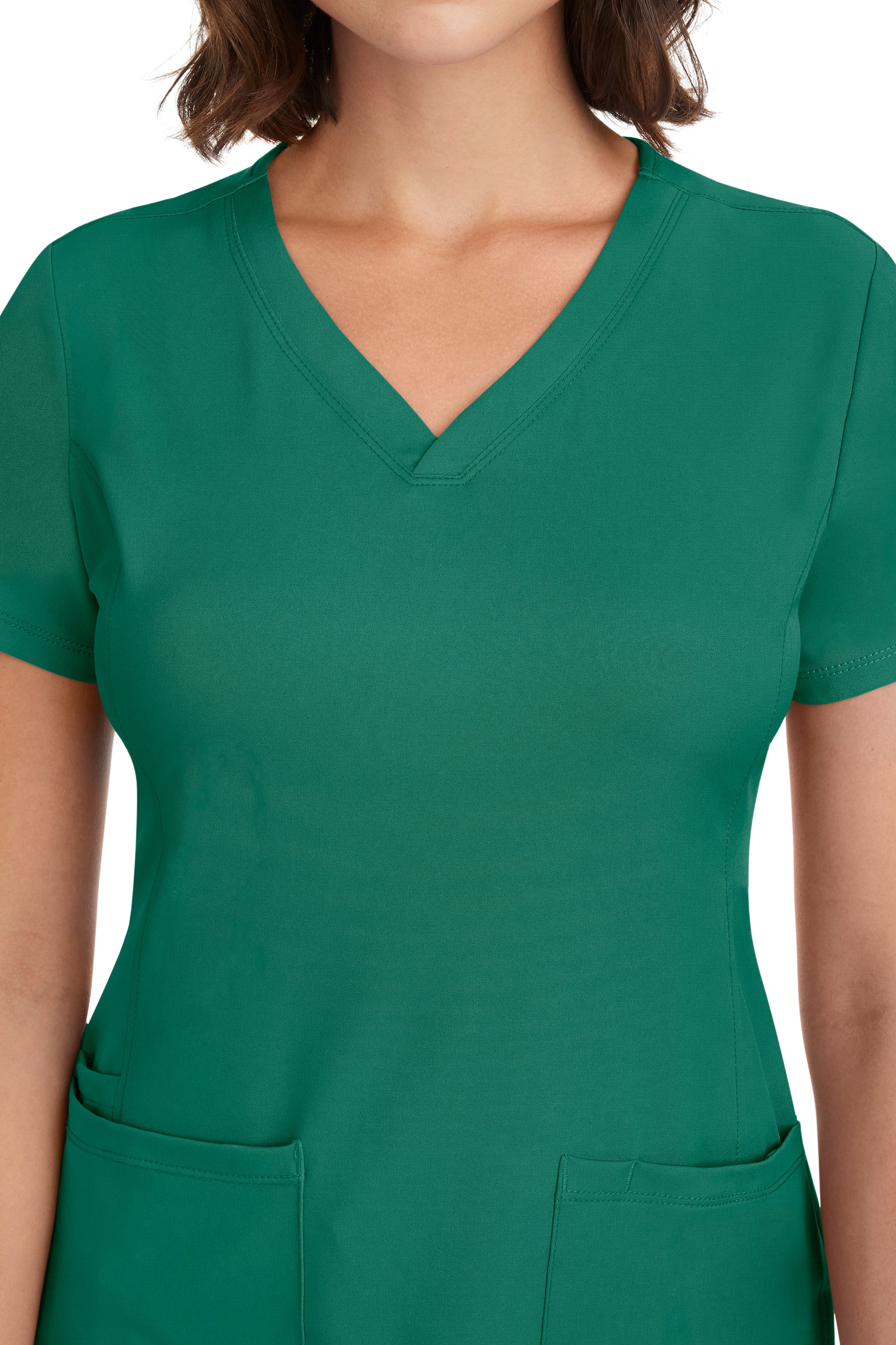 Monica V-Neck Top Hunter