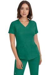 Monica V-Neck Top Hunter