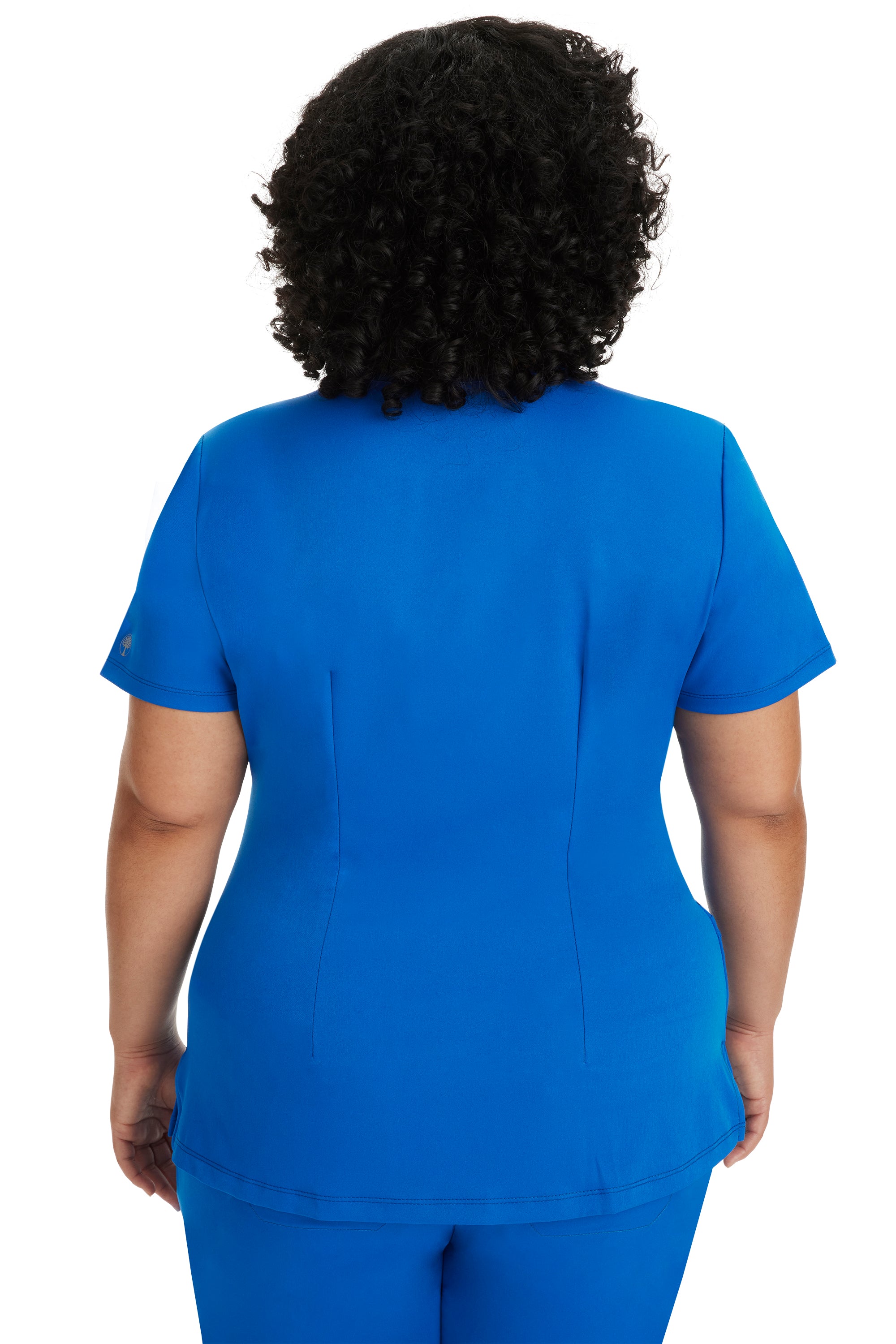 Monica V-Neck Top Royal