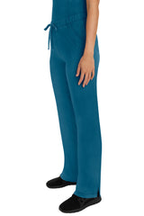 Rebecca Drawstring Flare Scrub Pant Caribbean
