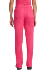 Rebecca Drawstring Flare Scrub Pant Carnation Pink