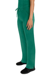 Rebecca Drawstring Flare Scrub Pant Hunter