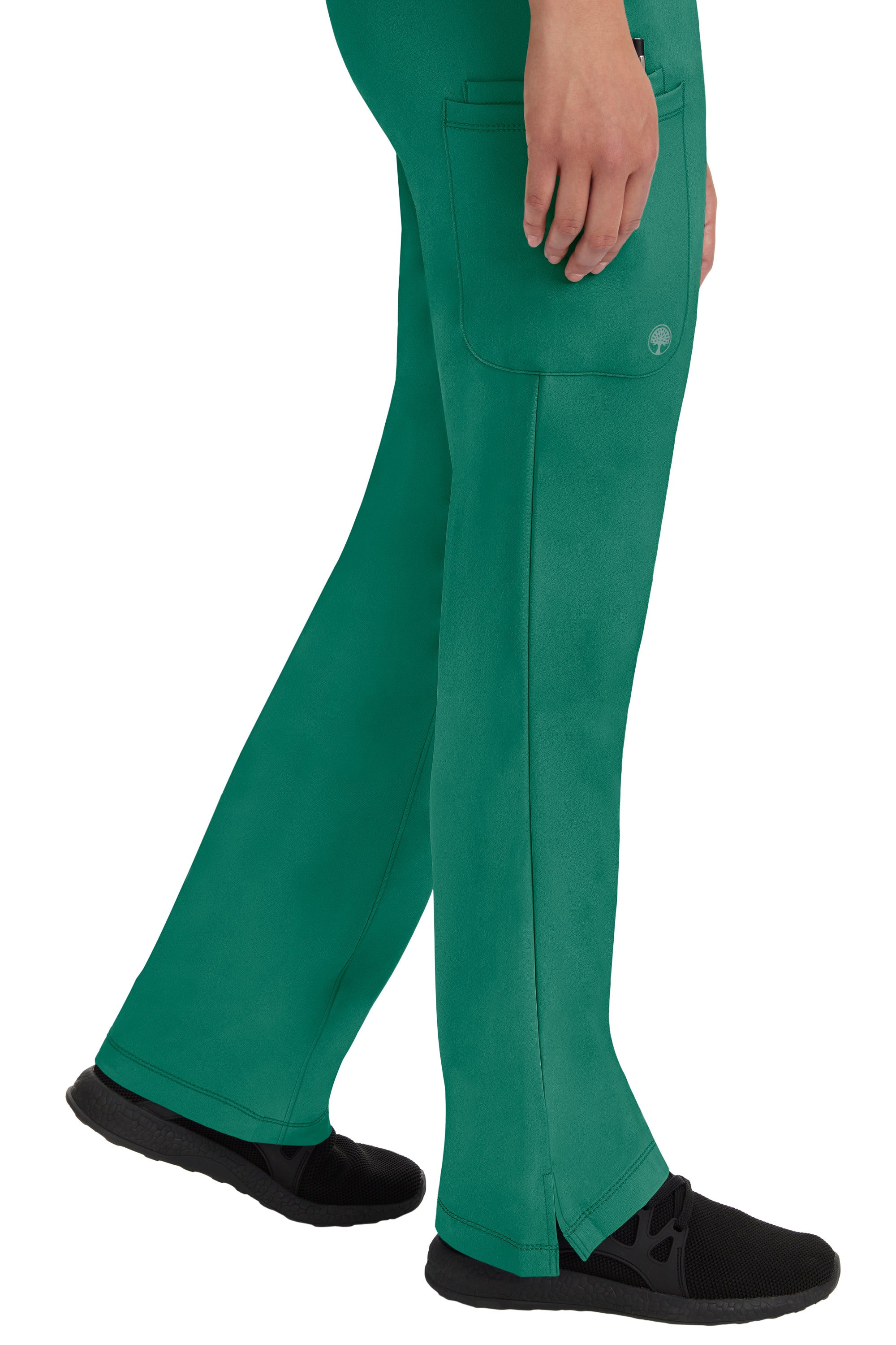 Rebecca Drawstring Flare Scrub Pant Hunter