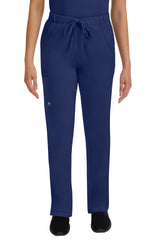 Rebecca Drawstring Flare Scrub Pant Navy