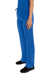 Rebecca Drawstring Flare Scrub Pant Royal