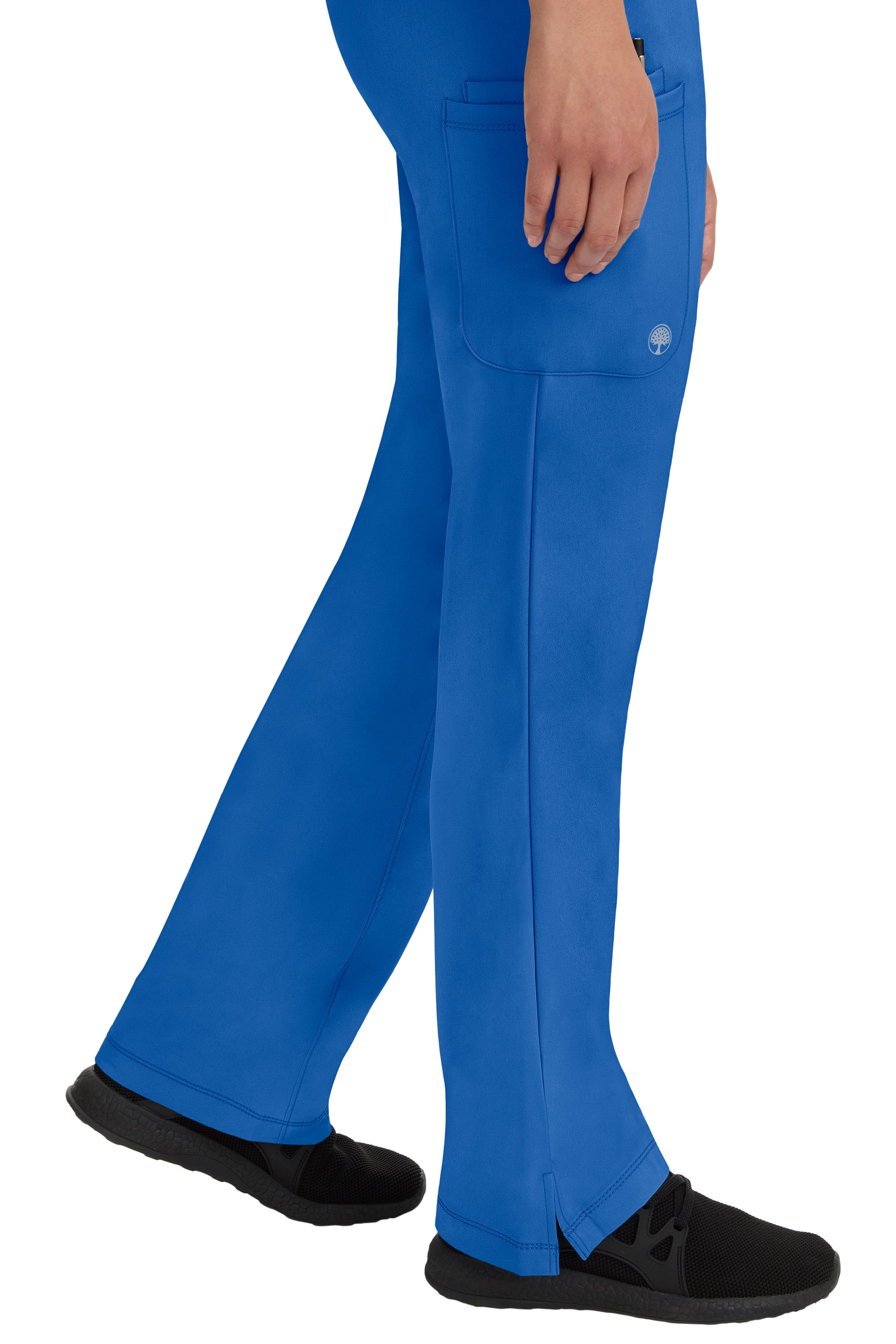Rebecca Drawstring Flare Scrub Pant Royal