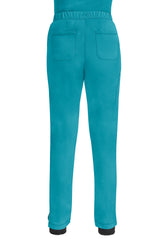 Rebecca Drawstring Flare Scrub Pant Teal