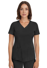 Monica V-Neck Top Black